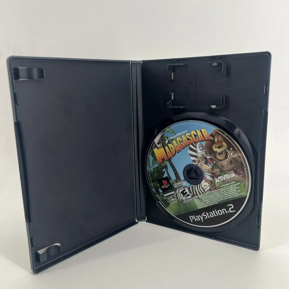 Madagascar (Sony PlayStation 2, 2005) PS2 No Manual